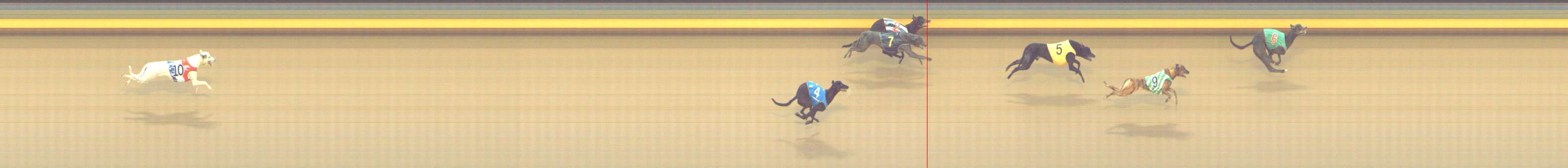 Photo finish for Shepparton Race 12