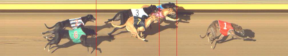 Photo finish for Shepparton Race 3