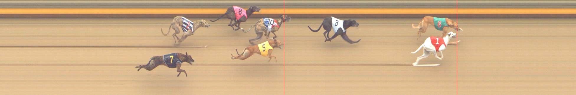 Photo finish for Shepparton Race 4