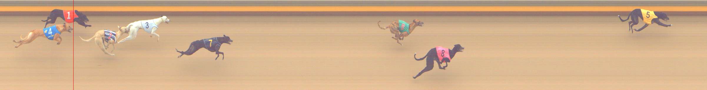 Photo finish for Shepparton Race 1