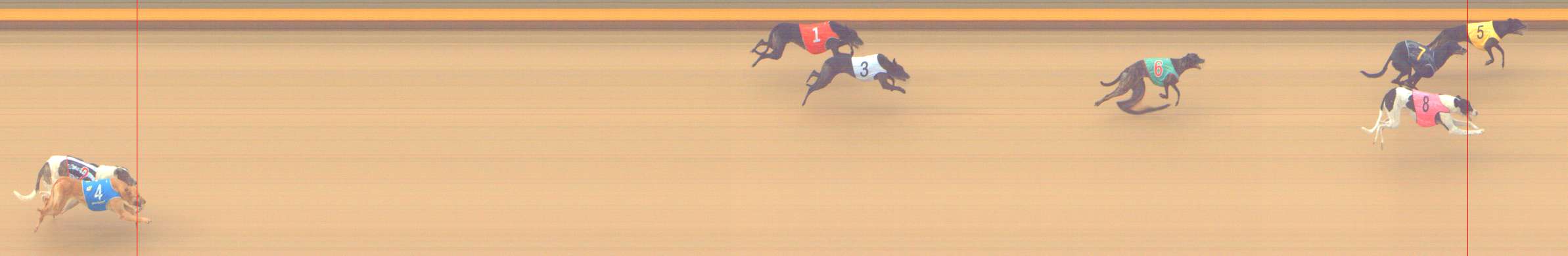 Photo finish for Shepparton Race 4