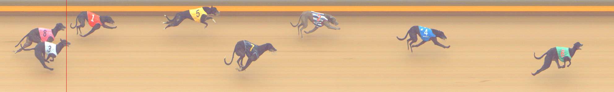 Photo finish for Shepparton Race 10