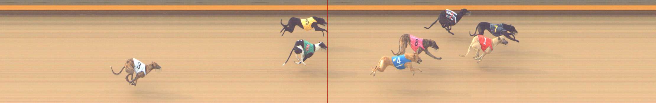 Photo finish for Shepparton Race 1