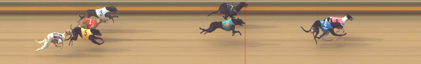 Photo finish for Shepparton Race 4