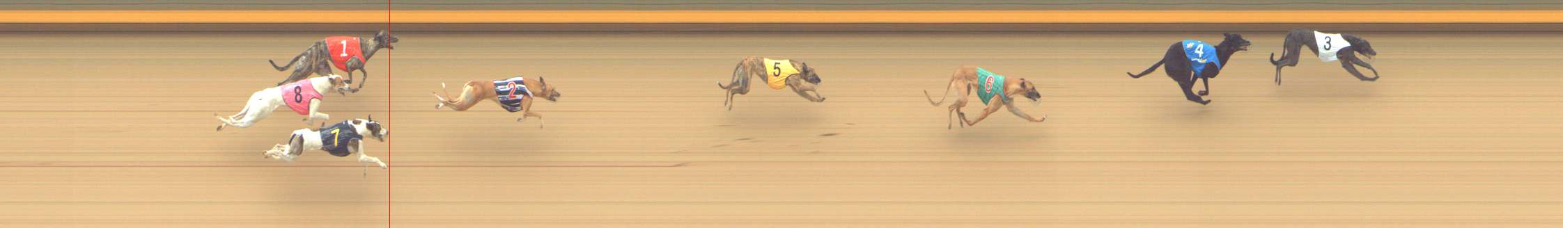 Photo finish for Shepparton Race 7