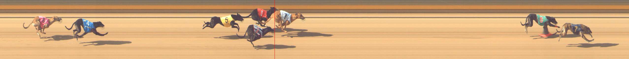 Photo finish for Shepparton Race 4