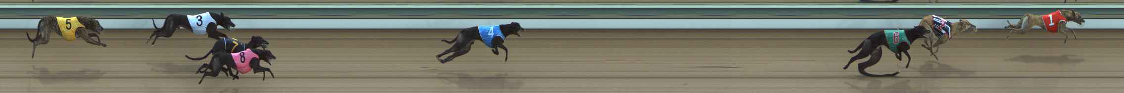 Photo finish for The Meadows Race 6
