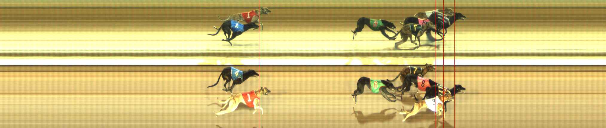 Photo finish for The Meadows Race 1