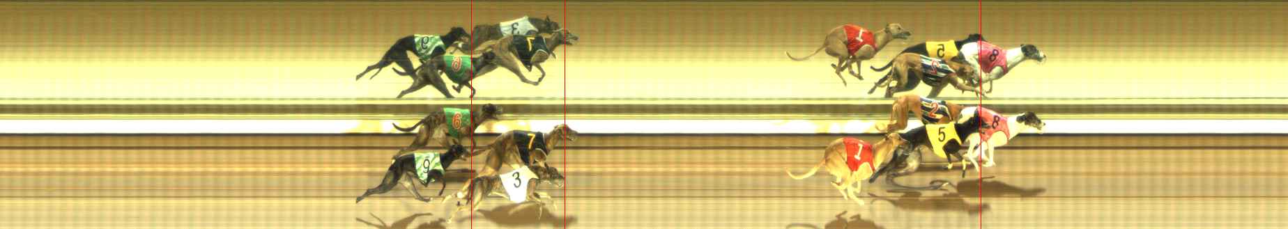 Photo finish for The Meadows Race 6