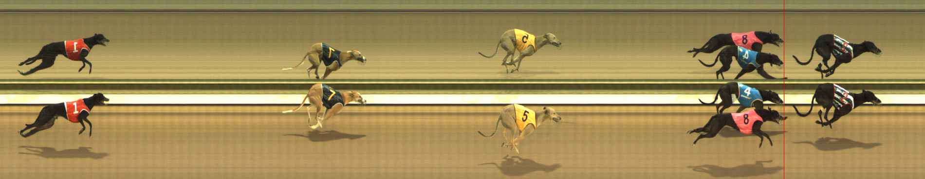 Photo finish for The Meadows Race 4