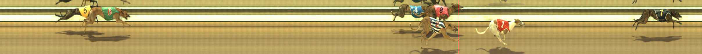Photo finish for The Meadows Race 6