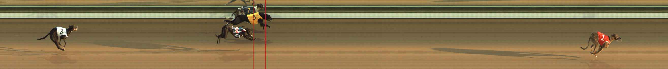 Photo finish for The Meadows Race 5