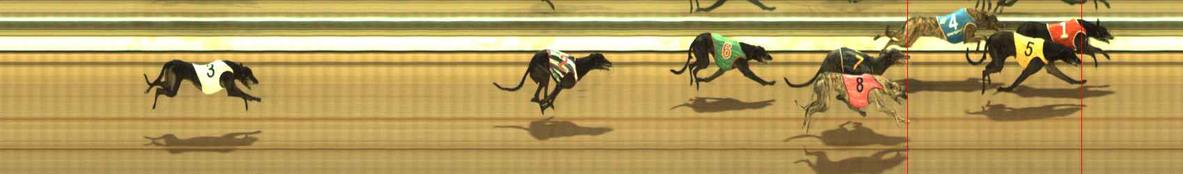 Photo finish for The Meadows Race 7