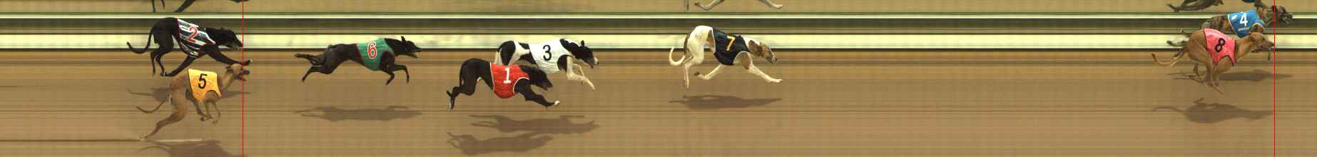 Photo finish for The Meadows Race 6