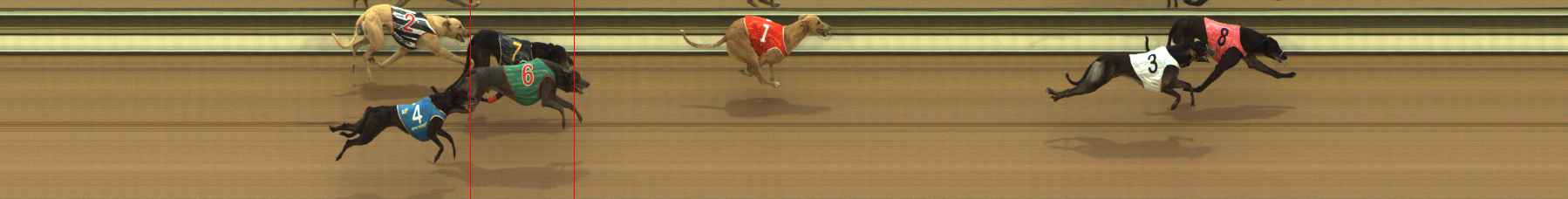 Photo finish for The Meadows Race 5