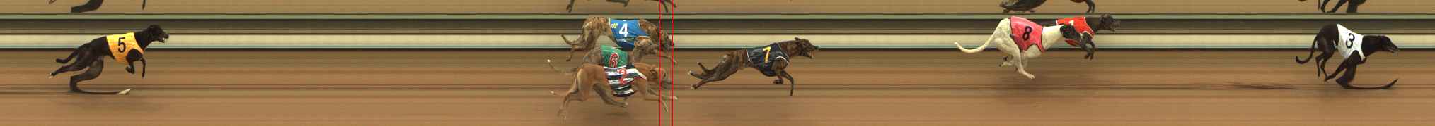 Photo finish for The Meadows Race 1