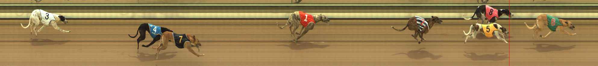 Photo finish for The Meadows Race 3