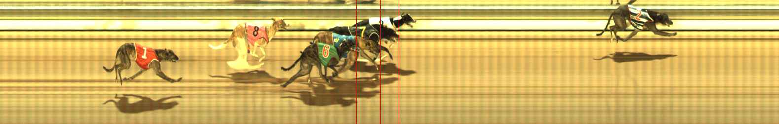 Photo finish for The Meadows Race 8