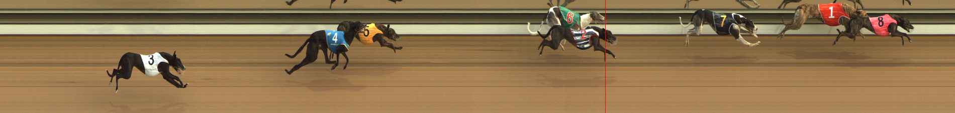 Photo finish for The Meadows Race 4