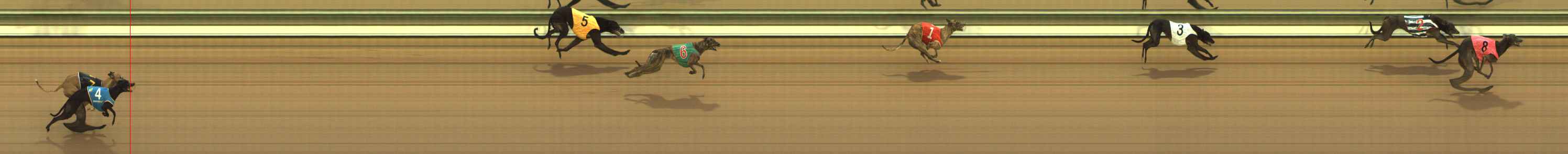 Photo finish for The Meadows Race 6