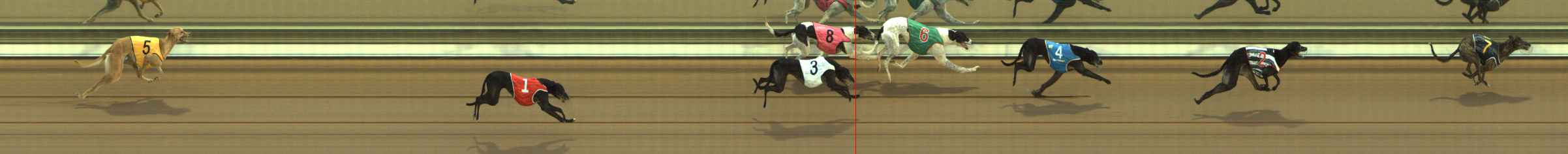 Photo finish for The Meadows Race 5
