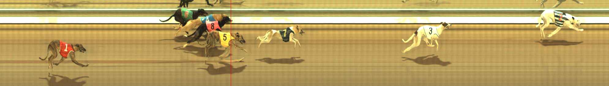 Photo finish for The Meadows Race 6