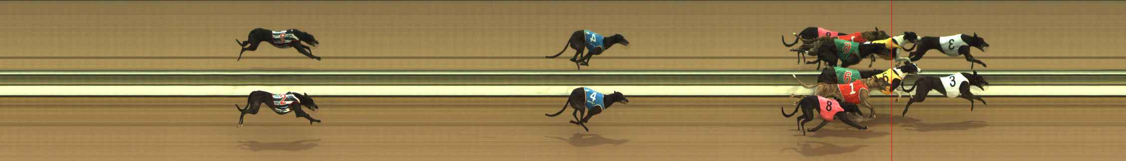 Photo finish for The Meadows Race 4