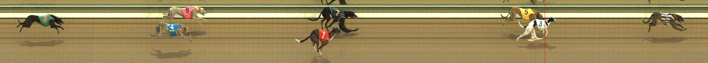 Photo finish for The Meadows Race 4