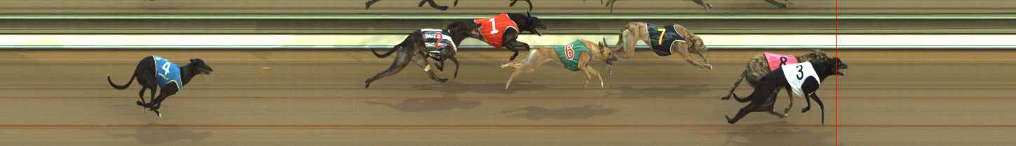 Photo finish for The Meadows Race 1