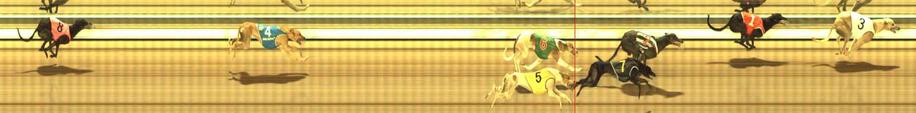 Photo finish for The Meadows Race 8