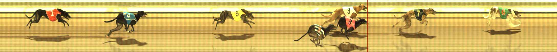 Photo finish for The Meadows Race 6