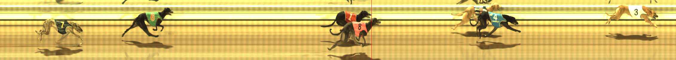 Photo finish for The Meadows Race 11