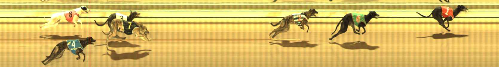 Photo finish for The Meadows Race 8