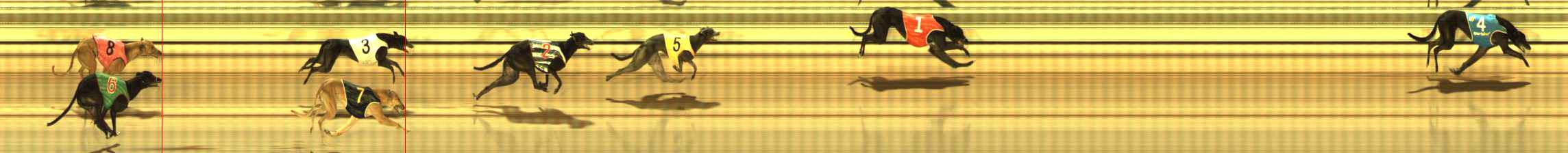 Photo finish for The Meadows Race 4