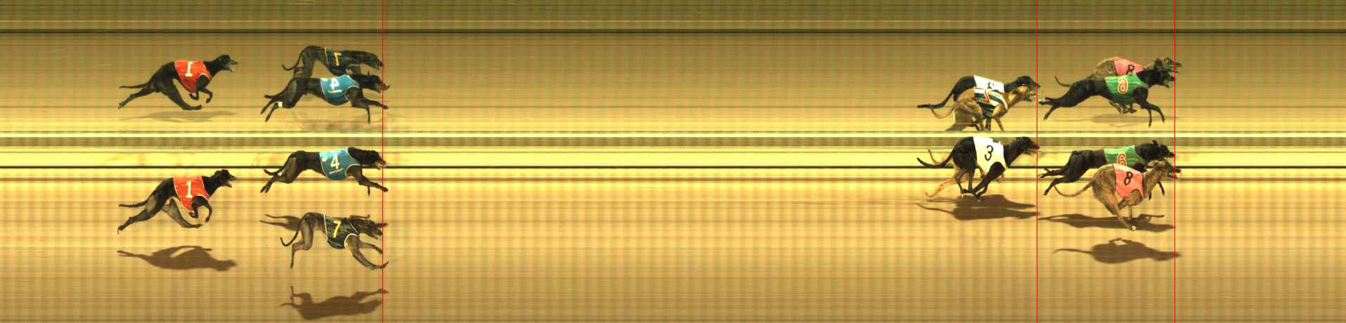 Photo finish for The Meadows Race 4