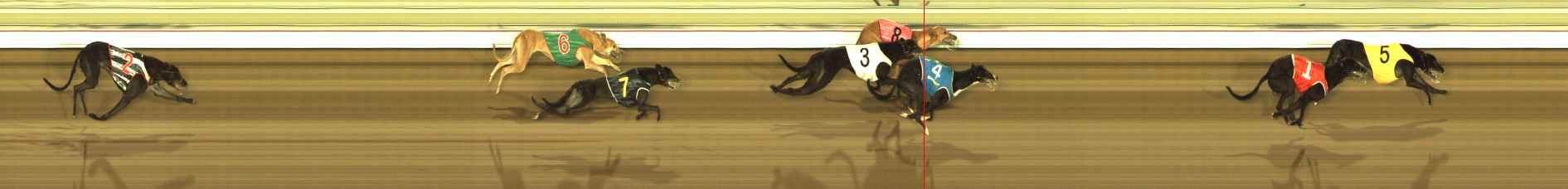 Photo finish for The Meadows Race 6