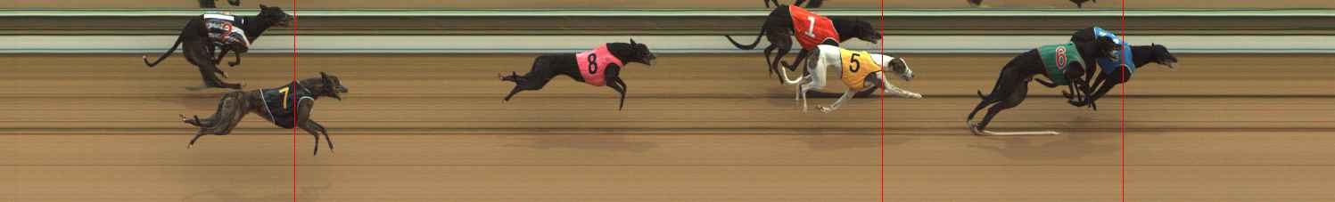 Photo finish for The Meadows Race 1