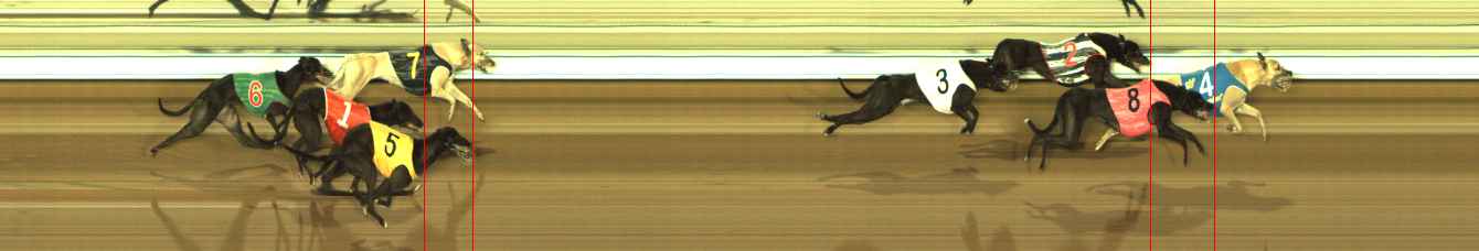 Photo finish for The Meadows Race 6