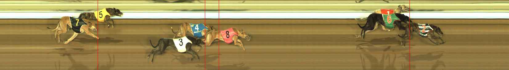 Photo finish for The Meadows Race 9