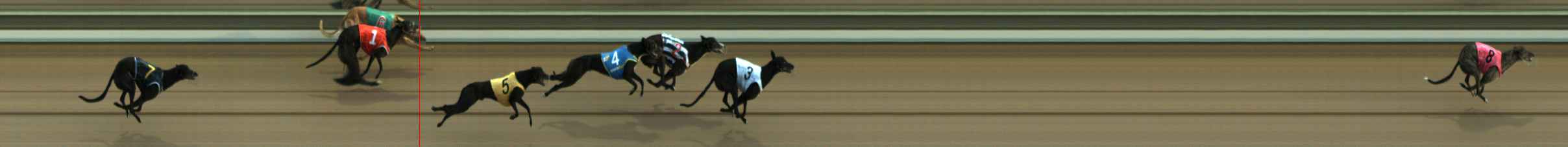 Photo finish for The Meadows Race 1