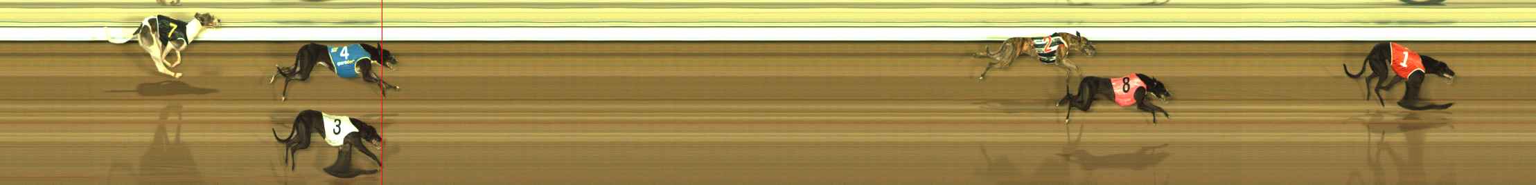 Photo finish for The Meadows Race 9