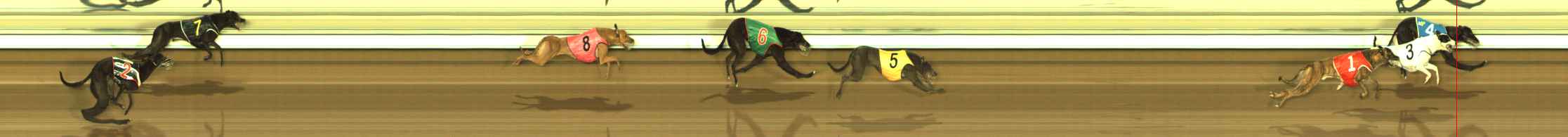 Photo finish for The Meadows Race 10