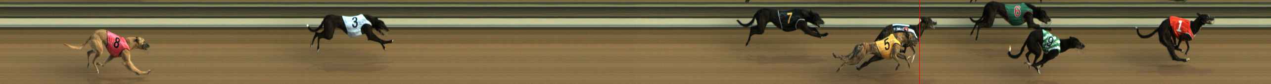 Photo finish for The Meadows Race 1