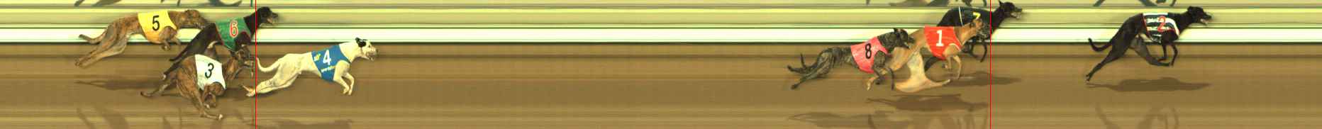 Photo finish for The Meadows Race 6