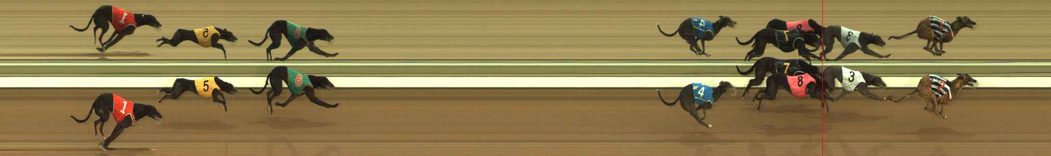 Photo finish for The Meadows Race 5