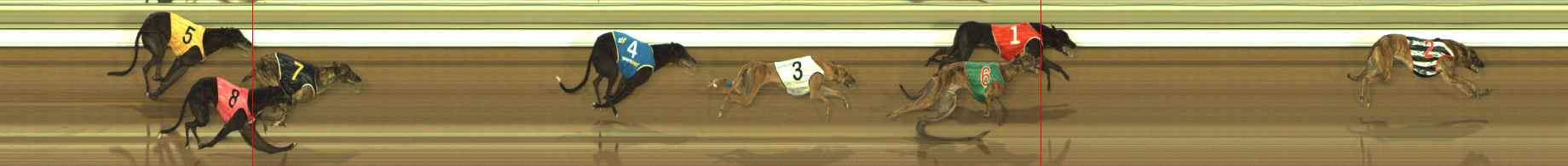 Photo finish for The Meadows Race 6