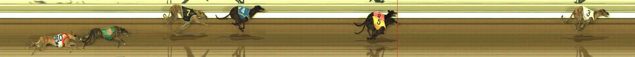 Photo finish for The Meadows Race 10