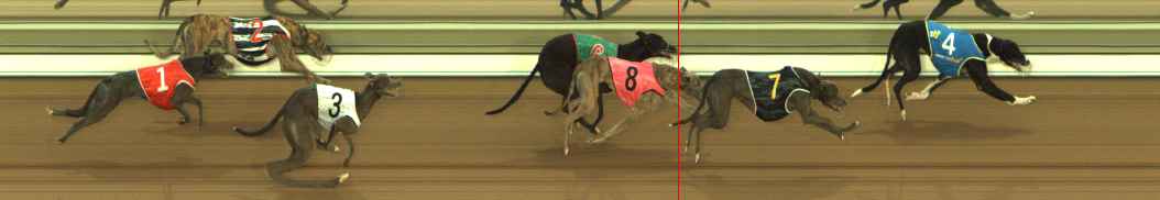 Photo finish for The Meadows Race 3