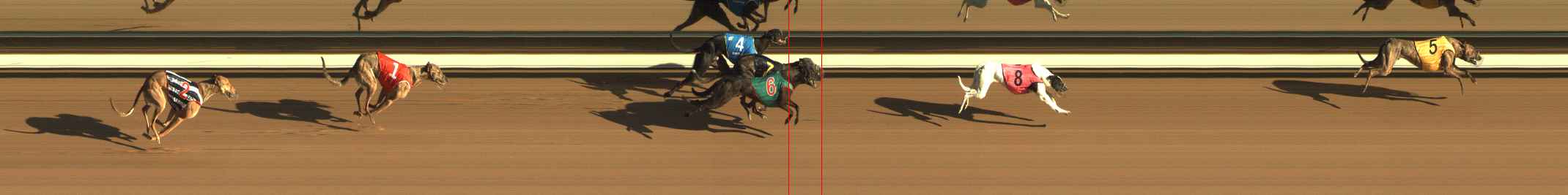 Photo finish for The Meadows Race 1
