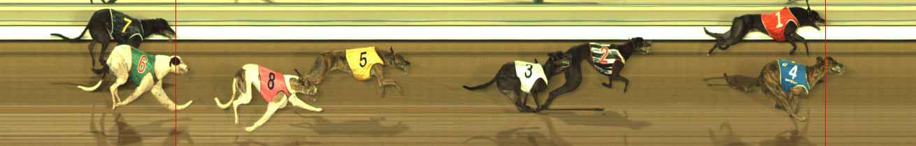 Photo finish for The Meadows Race 9